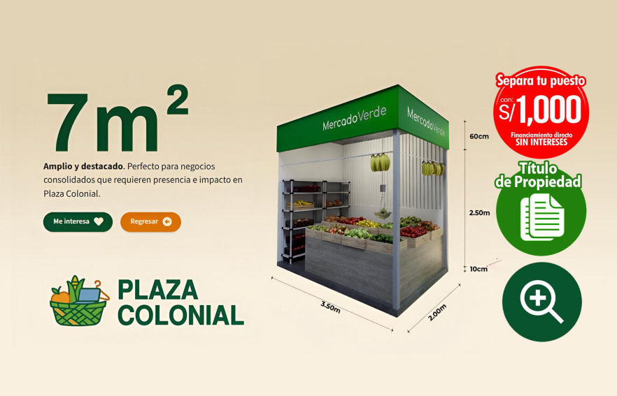 Puesto 7m²