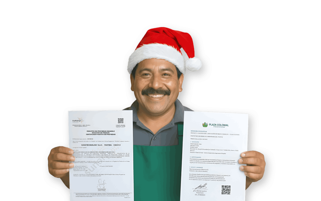 Titulo de Propiedad para todos los puestos